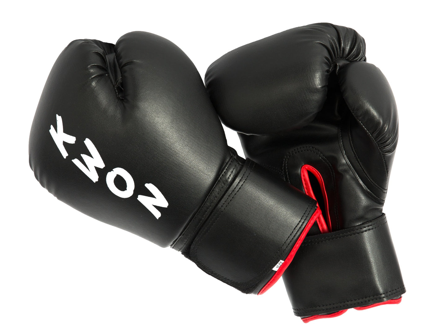 Boxhandschuhe KWON Training – Profi-Passform | Schwarz / Weiß